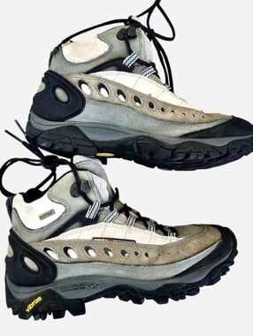 Merrell Pulse II Mid Shale Hiking Boot Shoes Y2K W 8 8.5